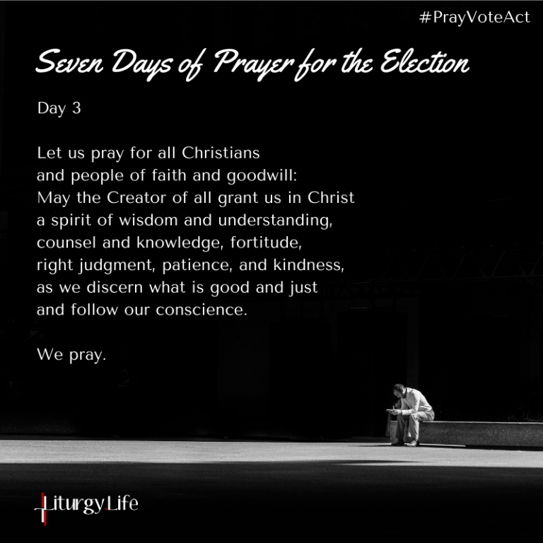 Prayers for the election Liturgy.life